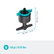 MDS Reihentropfer regulierbar, druckausgleichend 1 - 8 l/h GARDENA 13314-20