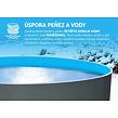 Orlando Premium DL Pool 3,66 x 5,48 x 1,22 m, Graphit MARIMEX 10303045