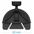 S-Grip M5-CD1 Magnetische Halterung für Tablet in das CD-Laufwerk SWISSTEN 65010501