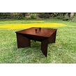 Deckel für Gartenfeuerstelle 50 × 50 × 1 cm, Corten CORGARDEN 1019