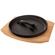 Litina Pfanne mit Holzbrett Ø 22 cm ORION 112904