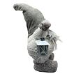 Kobold mit Laterne grau 40 cm Prodex A00473_A