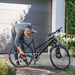 Cleansystem-Fahrradbürste, zur Reinigung von Fahrrädern, Anhängern und Kinderwagen GARDENA 18848-20