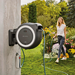 PowerRoll Accu Wandschlauchbox XL, 35 m, weiß - Set GARDENA 18642-20