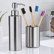 Tecno Zahnbürstenhalter, Ø 6,5 cm, Edelstahl FACKELMANN 61152