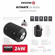 Ultimate Bluetooth Lautsprecher, 24 W, schwarz SWISSTEN 52109000