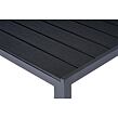 Viking Gartentisch M, 90 × 90 cm, Aluminium/Artwood, schwarz NOELA 3457049