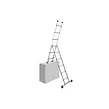 Zweiteilige Leiter 6+5, Aluminium VENBOS VEN.L500