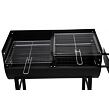 Set Detroit Grill schwarz + Bürste + Hamburgerpresse Tepro TT1037+TT8503+TT8564