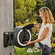 PowerRoll Accu Wandschlauchbox XL, 35 m, weiß - Set GARDENA 18642-20
