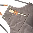 Canvas Grill Küchenschürze, grau ORION 960871