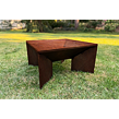 Fokus Gartenfeuerstelle 50 × 50 × 30 cm, Cortenstahl CORGARDEN 1016