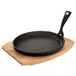 Litina Pfanne mit Holzbrett Ø 22 cm ORION 112904