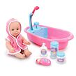 Puppe mit Badewanne 30 cm Addo 1089314-14105