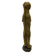 Erdmännchen stehend, beige, Polystone 51 cm Prodex A00074_A
