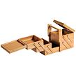 Organisator für Nähzubehör, 29 x 19 x 16,5 cm, Bambus KESPER 58710
