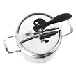 Profi Schnellkochtopf, 7 l + 4 l, Edelstahl, 2 Stk. ORION 111740