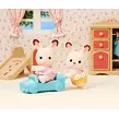 Zwillings-Babys Chocolate-Kaninchen SYLVANIAN FAMILY 10395420