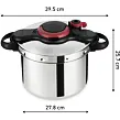 Clipso Minut Easy Schnellkochtopf 9 l TEFAL P4624966