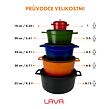 Topf Ø 10 cm, 0,35 l, gusseisen, schwarz LAVA METAL LVYTC10K2B