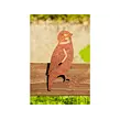 Gartendekoration Spatz 4, 15 x 5 cm, Corten CORGARDEN 1060