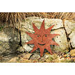 Gartendekoration Sonne, 29 x 29 cm, Corten CORGARDEN 1065