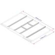 Titan Eco Gartenhaus 4,7 m² + Bodenprofile, grün DURAMAX 61161+57102