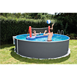 Orlando Pool 3,05 x 0,91 m mit Zubehör, Motiv Grau MARIMEX 10303042