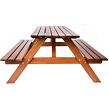 Piknik Gartenset 200 cm, lackiert ROJAPLAST 245/20