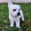 Hund Westie 22 x 20 cm, Polyresin PRODEX RES273