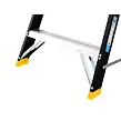 PROFI MAX 5303 Beidseitige Stehleiter 2x3 Sprossen, Aluminium VENBOS VEN.5303
