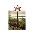 Gartendekoration Blume 3, 68 x 16 cm, Corten CORGARDEN 1056